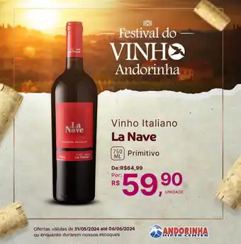 viVinho Italiano La Nave 750ml Primitivo