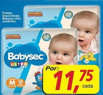 Fraldas Descartaveis Babysec Ultra Jumbinho