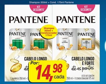 Supermercados Guanabara Shampoo 350ml + Cond. 175ml Pantene oferta