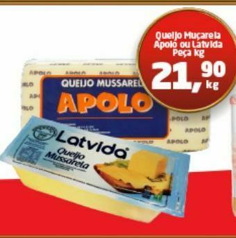 Tenda Atacado Mussarela apolo oferta
