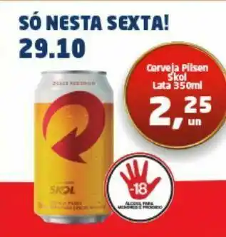 Tenda Atacado Cerveja skol oferta