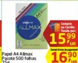 Papel allmax pacote 500 folhas