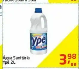 Tenda Atacado Água sanitária ypê 2 l oferta