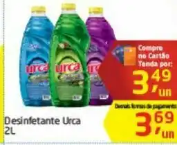 Tenda Atacado Desinfetante urca 2 l oferta
