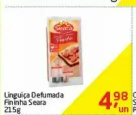 Tenda Atacado Linguiça seara 215 g oferta