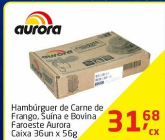 Tenda Atacado Hambúrguer aurora oferta