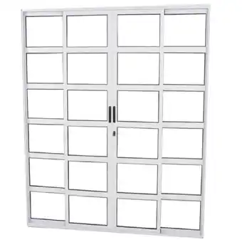 Quero Quero Porta de alumínio 04 folhas Travessa Maxx branca - 210x160 oferta