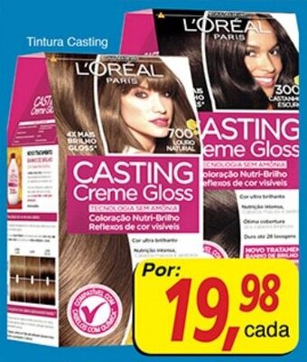 Supermercados Guanabara Tintura Casting oferta