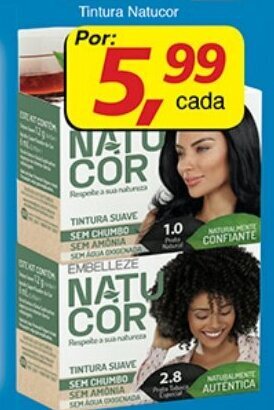 Supermercados Guanabara Tintura Natucor oferta