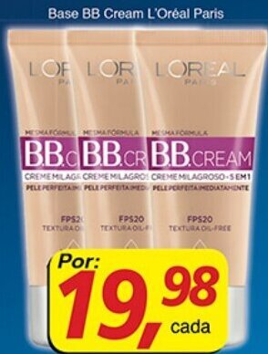Supermercados Guanabara Base BB Cream L'Oreal Paris oferta
