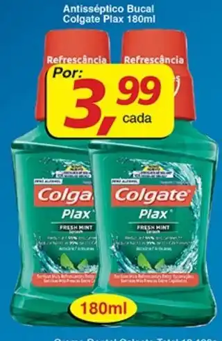 Supermercados Guanabara Antisseptico Bucal Colgate Plax 180ml oferta