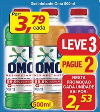 Supermercados Guanabara Desinfetante Omo 500ml oferta