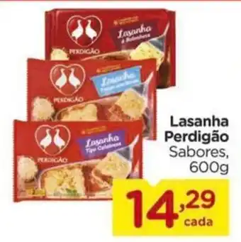 Carrefour Lasanha Perdigão Sabores, 600g oferta