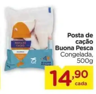 Posta de cação Buona Pesca Congelada, 500g