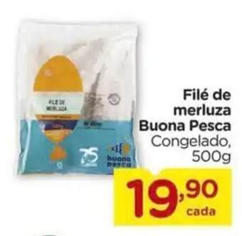 Carrefour Filé de merluza Buona Pesca Congelado, 500g oferta