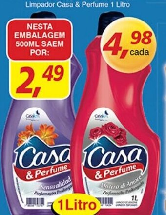 Supermercados Guanabara Limpador Casa & Perfume 1L oferta