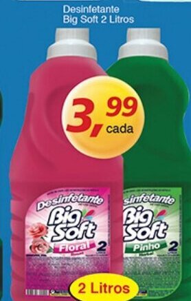Desinfetante Big Soft 2L