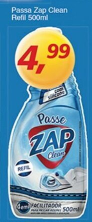 Passa Zap Clean Refil 500ml