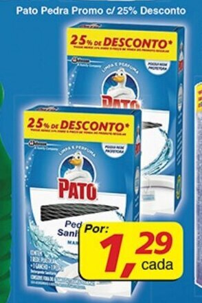 Supermercados Guanabara Pato Pedra Promo c/25% Desconto oferta