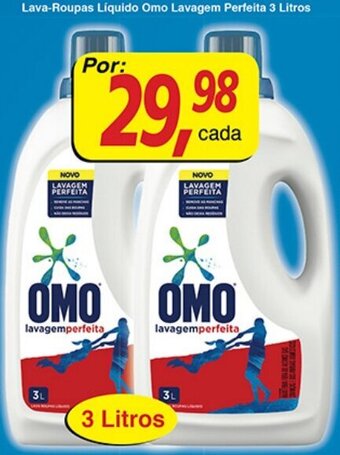 Supermercados Guanabara Lava-roupas Liquido Omo Lavagem Perfeita 3L oferta