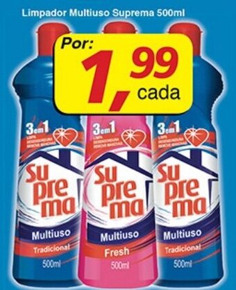 Supermercados Guanabara Limpador Multiuso Suprema 500ml oferta