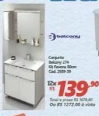 Lojas Becker Conjunto Balcony 214 oferta