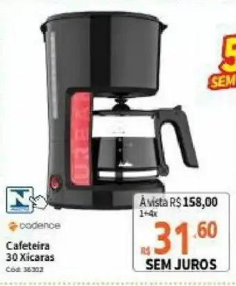 Deltasul Cafeteira 30 Xiracas Cadence oferta