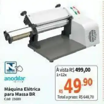 Maquina Eletrica para Massa BR