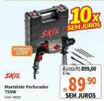 Martelete Perfurador 750W