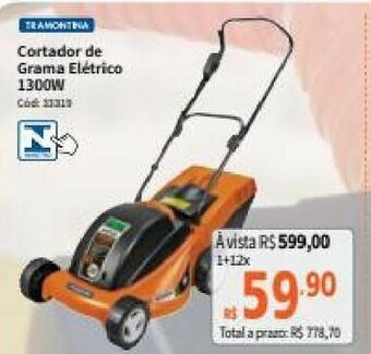 Deltasul Cortador de grama Eletrico 1300W oferta
