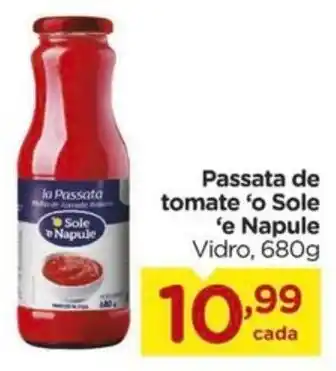 Carrefour Passata de tomate 'o Sole 'e Napule Vidro, 680g oferta