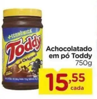 Carrefour Achocolatado em pó Toddy 750g oferta