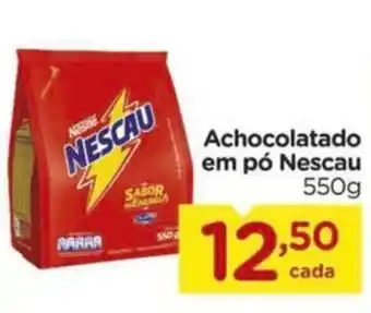 Carrefour Achocolatado em pó Nescau 550g oferta