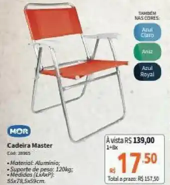 Deltasul Mor Cadeira Maste oferta