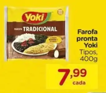 Carrefour Farofa pronta Yoki Tipos, 400g oferta