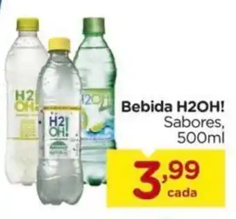 Carrefour Bebida H2OH! Sabores, 500ml oferta