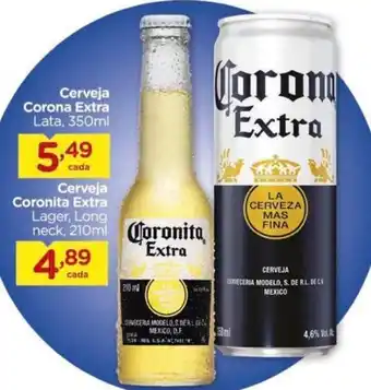 Carrefour Cerveja Corona Extra Lata, 350ml oferta