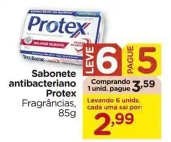 Carrefour Sabonete antibacteriano Protex Fragrâncias, 85g oferta