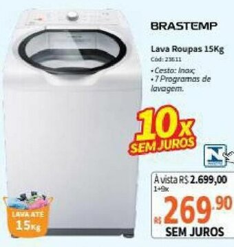 Brastemp Lava Roupas 15kg