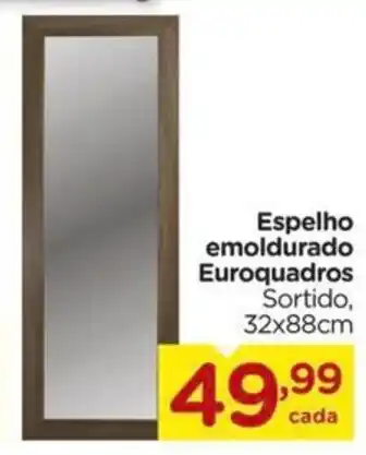 Carrefour Espelho emoldurado Euroquadros Sortido, 32x88cm oferta