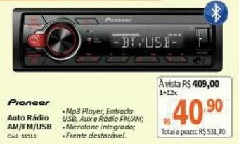 Deltasul Pioneer Auto Radio oferta