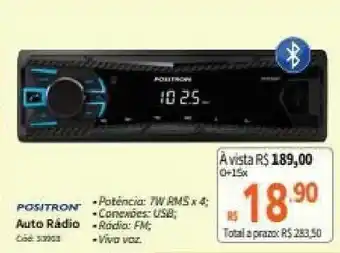 Positron Auto Radio