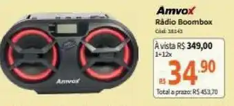 Deltasul Amvox Radio boombox oferta