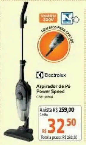 Deltasul Electrolux Aspirador de Po Power Speed oferta