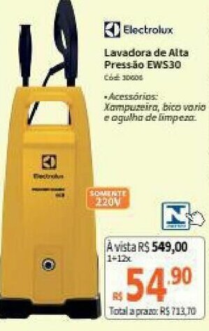 Deltasul Electrolux Lavadora de Alta Pressao oferta