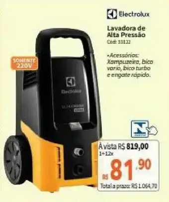 Deltasul Electrolux Lavadora de Alta Pressao oferta