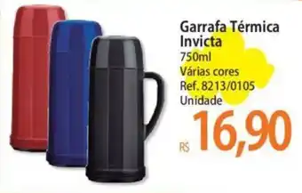 Atacadão Garrafa Térmica Invicta 750ml oferta