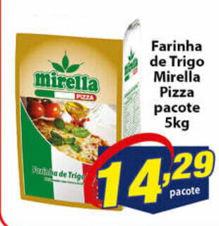 Vencedor Atacadista Farinha de Trigo Mirella Pizza pacote 5kg oferta