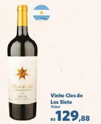 Sam's Club Vinho Clos de Los Siete 750ml oferta