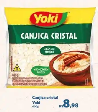 Sam's Club Canjica cristal Yoki 400g oferta